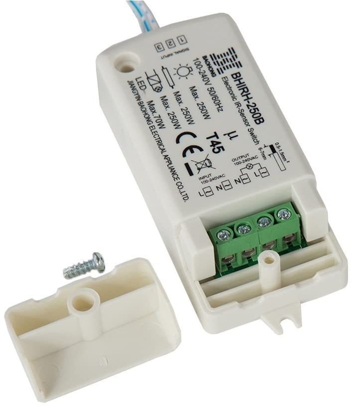 LED kast sensor - aan en uit met IR signaal - WDP-2A-IR