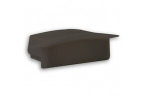 Eindkap voor LED Strip profielen zonder kabeldoorvoer - 08ZWART