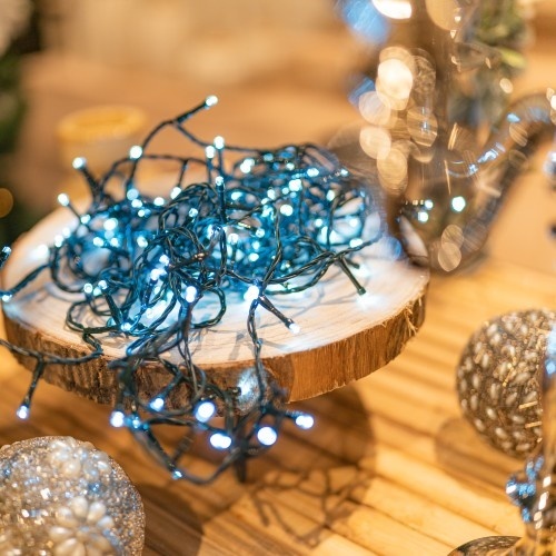 Kerstverlichting koud wit 320 LED lampjes 32 meter met 8 functies - LUKSUS