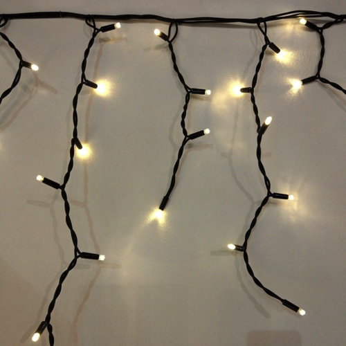 48 meter - IJspegel kerstverlichting warm wit 1200 LED’s – Professioneel - IP44 waterdicht - LUKSUS
