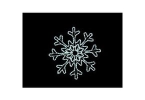 LED sneeuwvlokken verlichting koel wit 8,5 meter LED lampjes - waterdicht