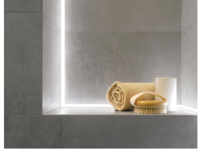 LED gips hoekprofiel met afdekking 2 meter 36,6 mm x 36,6 mm GIPS24 BUITENHOEK