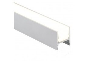 LED strip buiten profiel 25cm waterdicht wit