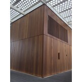 LED strip buiten profiel 25cm waterdicht wit