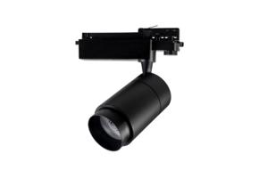 3-fase dimbare rail spot 3000k instelbare graden bundel zwart 30W 15-60°