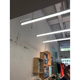 ZWART Ophangsysteem voor LED strip profiel - PL10Alu, PL10Wit, PL10Zwart✅