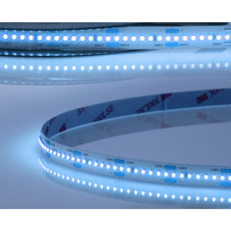 PRO LED strip 24 volt blauw 15W 2000lm 280LED p/m IP20 - 5 meter