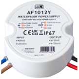 Wandcontactdoos Mini LED driver 10 watt 12 volt 0,83 Ampère – IP67 waterdicht – AF1012Y