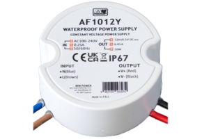 Wandcontactdoos Mini LED driver 10 watt 12 volt 0,83 Ampère – IP67 waterdicht – AF1012Y