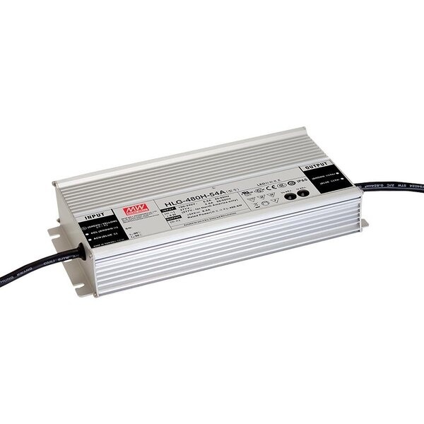 48 volt LED voeding Meanwell HLG-480H-48A 480W