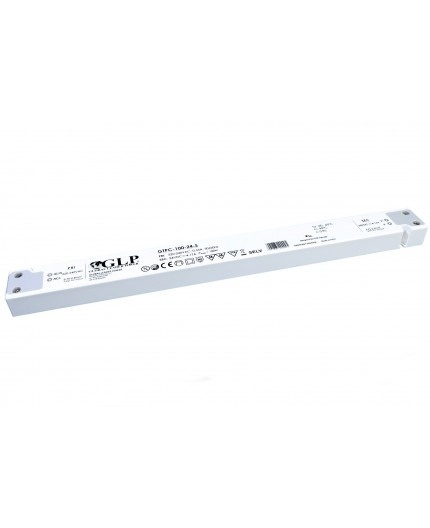 SLIM LED driver 100 watt 24 volt 4,17 Ampère - IP20 - compact - GTPC-100-24s