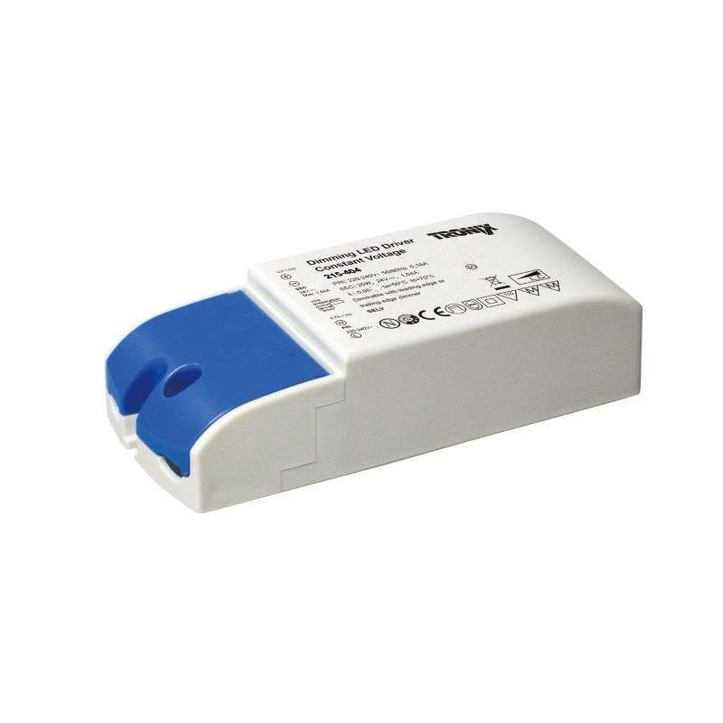 Dimbare LED voeding 25 watt 24 volt 1,04 ampere - IP20