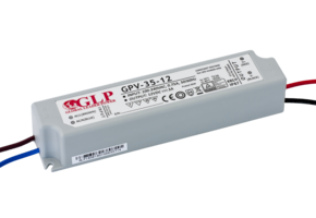 LED driver 35 watt 12 volt 3 Ampère – IP67 waterdicht – 5901885203980 - GLP GPV-35-12