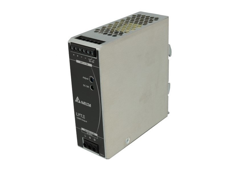 DIN Rail LED driver 120 watt 24 volt 5 Ampère - IP20 - DRL-24V120W1EN