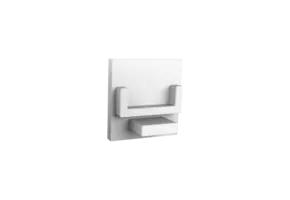 Eindkap  zonder kabeldoorvoer - 303WIT