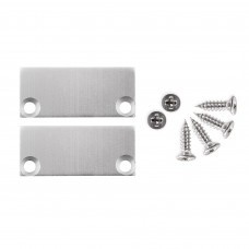 2 x LED strip profiel eindkappen inclusief schroeven - PN4.C1 - afdekking naar keuze