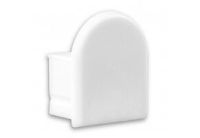 Eindkap voor LED strip profielen zonder kabeldoorvoer - 05.2WIT