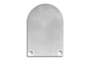 2 x LED strip profiel eindkapjes inclusief schroeven XL07.C4 - ALU