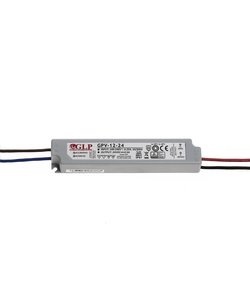LED voeding 12 watt 24 volt 0,5 Ampère – IP67 waterdicht – GLP GPV-12-24