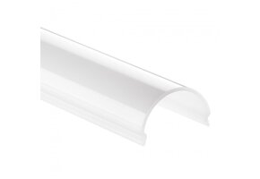 2 meter Losse LED strip profiel cover – Opaal – 25,8mm - C4