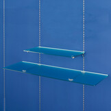 LED strip glasplaat profiel 1 meter 27 mm x 16,5 mm MK10