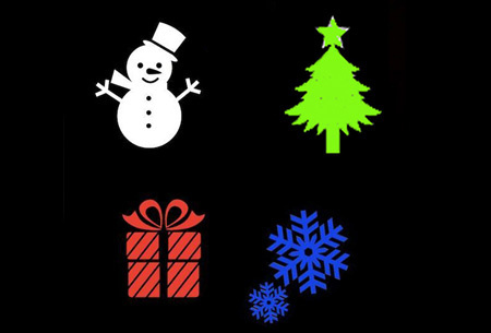 Laser kerstverlichting met diverse standen