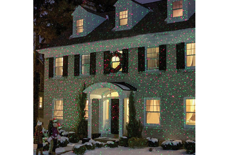 Laser kerstverlichting met 3 standen