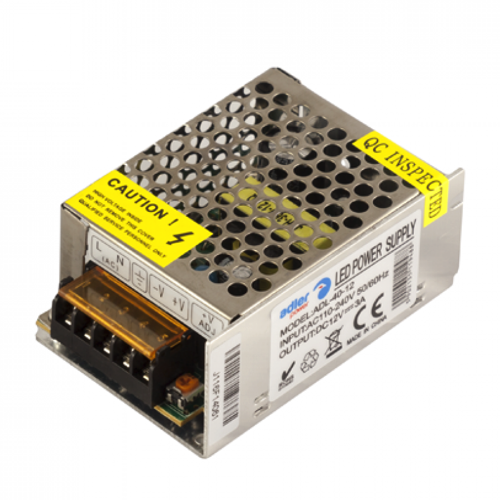 LED voeding 40 watt 12 volt 3 Ampère - IP20