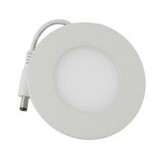 230V inbouwspot 3W warm wit rond