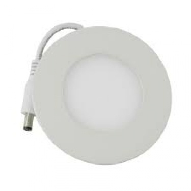 230V inbouwspot 3W warm wit rond