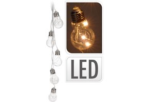 LED Gloeilamp partyverlichting - 15 LED decoratieve verlichting op batterij