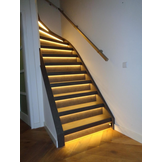 LED strip traptrede aansturing compleet - tot 200 watt - 24 volt