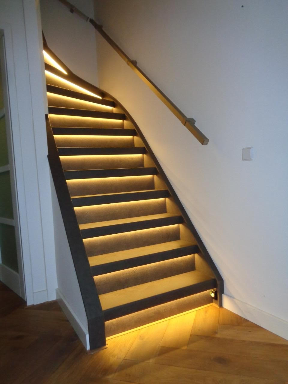 LED strip traptrede aansturing compleet - tot 200 watt - 24 volt