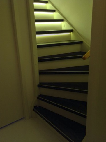 Dimbare LED strip traptrede aansturing compleet - tot 200 watt - 24 volt