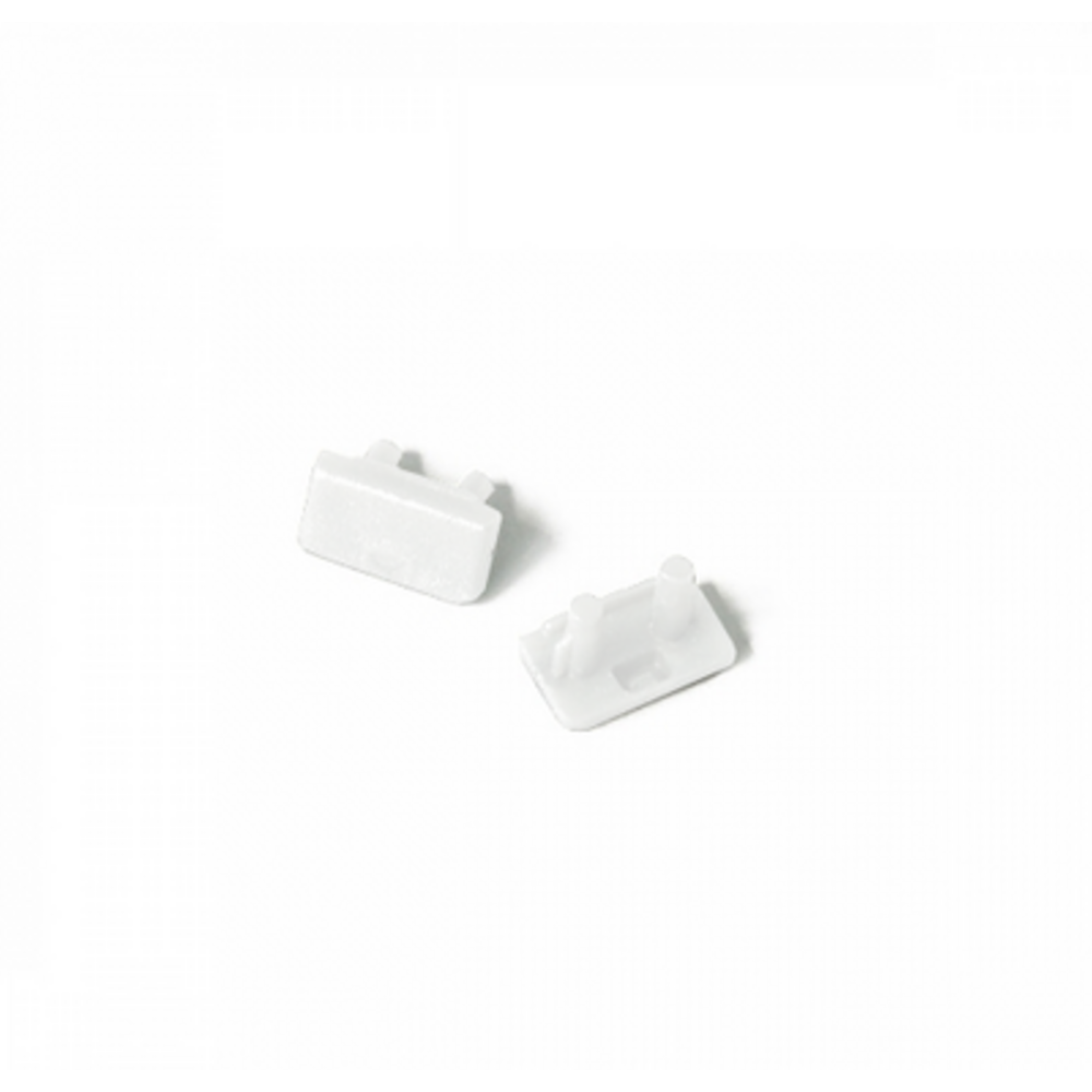 Aantrekkelijke LED-eindkap SLIM100WIT zonder kabeldoorvoer - Bestel nu ...
