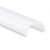 Buigbaar LED strip profiel 2 meter met half ronde opaal cover 14ALU - 2 mm x 14,4 mm