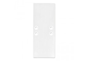 2 x LED strip profiel eindkappen - UpDown01Wit