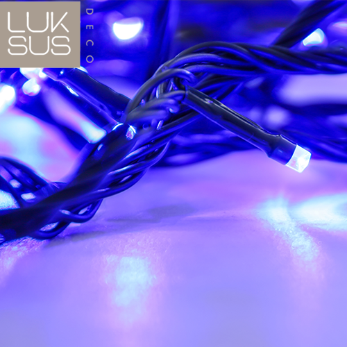 Kerstverlichting blauw 200 LED lampjes - 15 meter - IP44 voor binnen en buiten – LUKSUS