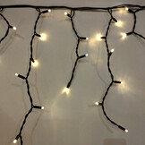 30 meter - IJspegel kerstverlichting amber extra warm wit 1000 LED’s – Professioneel - IP67 waterdicht - LUKSUS
