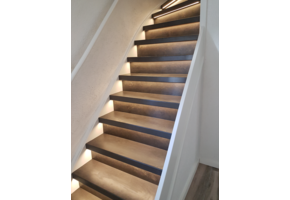 LED strip traptrede verlichting - max 15 treden - warm wit