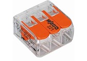 Lasklem voor 3 kabes - 3 draads - kabel splitter - WAGO