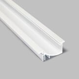 FLAT8 H/UX LED profiel - Wit - afdekking naar keuze