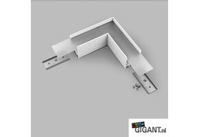 LED strip profiel hoekverbinding 90 graden t.b.v. VARIO30-02 ACDE-9/TY - afdekking naar keuze