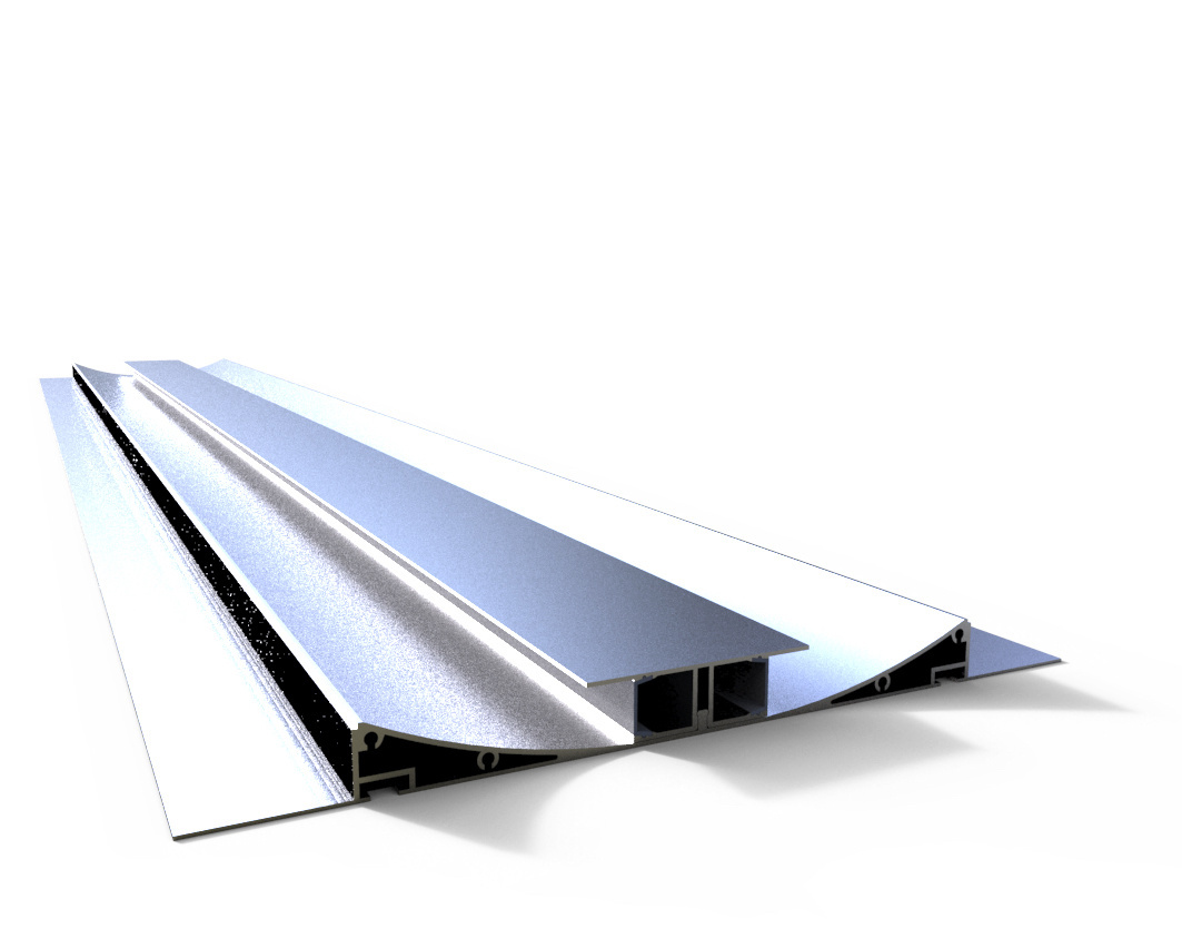 LED gips profiel 2 meter 33 mm x 16,8 mm GIPS11ZWART