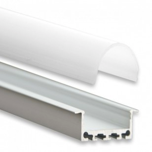 Sample LED strip profiel PN5-ALU - afdekking naar keuze