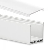 Sample LED strip profiel PN6V2-WIT - afdekking naar keuze