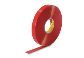 LED strip profiel dubbelzijdige montage tape 12mm t.b.v. LED strip profielen - 1 meter  - 30 meter prijs