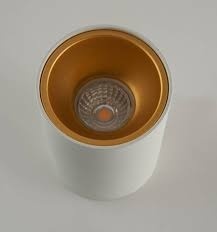 Opbouwspot wit Ø 97 x 140mm - GU10 - 1811WITGOUD KIVI