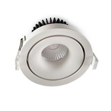 LED inbouwspot - kantelbaar - 10W 3000k warm wit - 1804WIT10WINBOUW