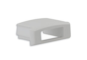 04/05ALU eindkapje met kabeldoorvoer